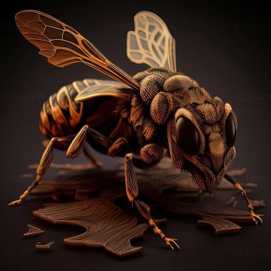 3D модель Hylaeus аборигенський (STL)